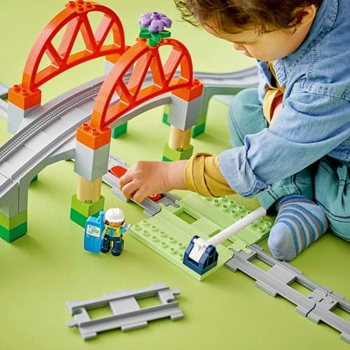 Train Bridge and Tracks Expansion Set (10426) - multicolor 2+