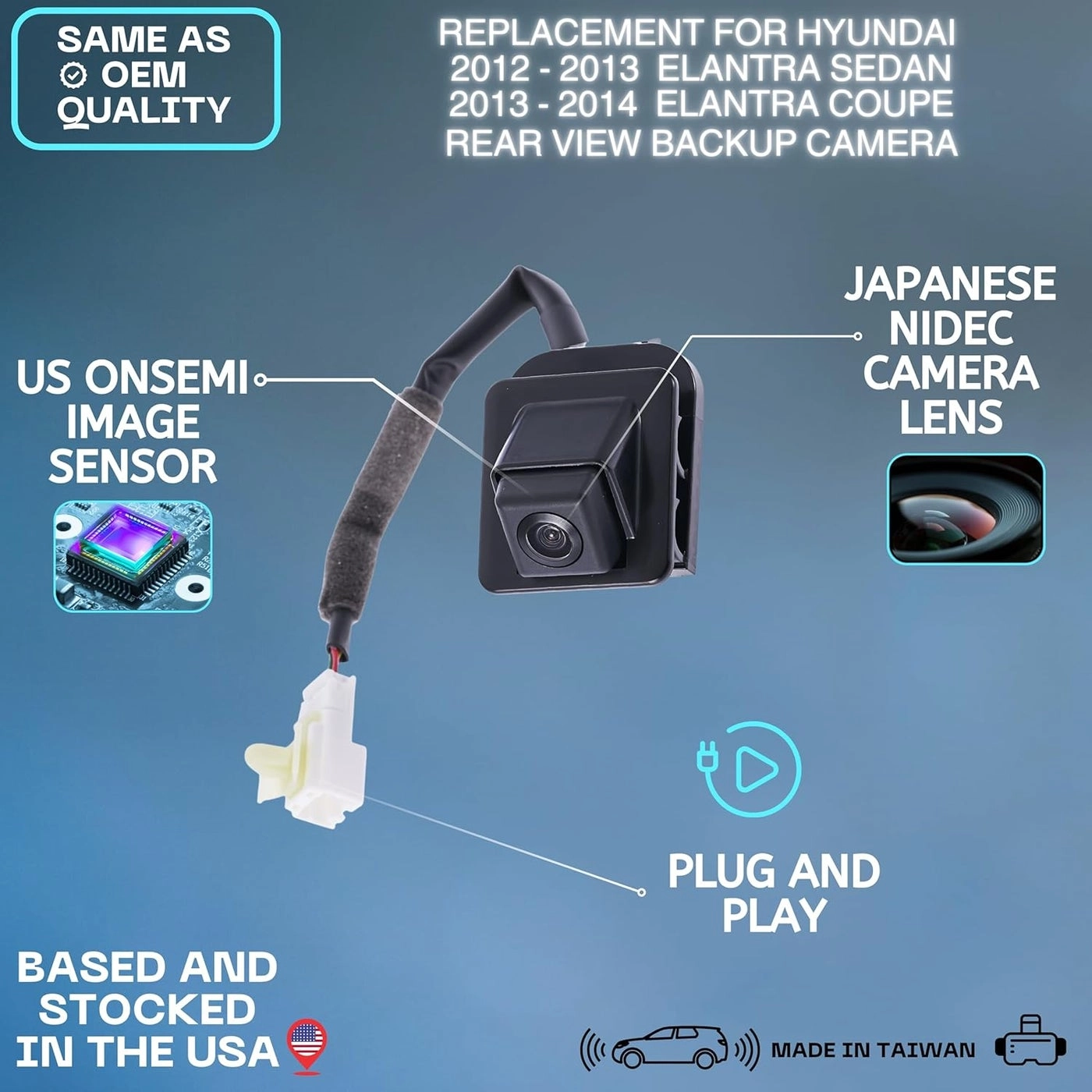 Backup Camera - 600 TV lines