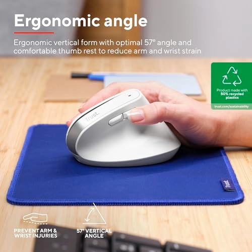 Bayo+ Vertical Mouse - Wireless