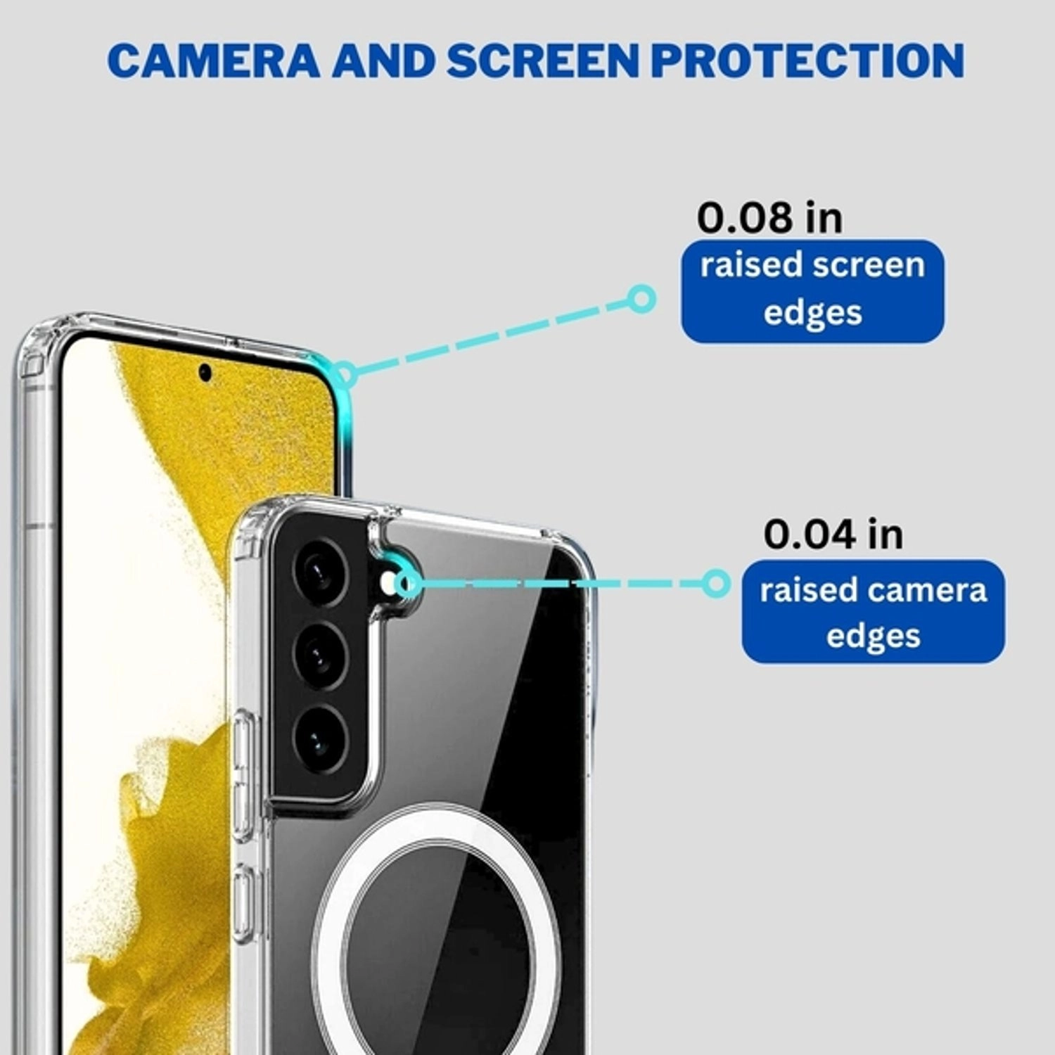Case Screen Protector - Silicone TPU for Samsung Galaxy S21 FE
