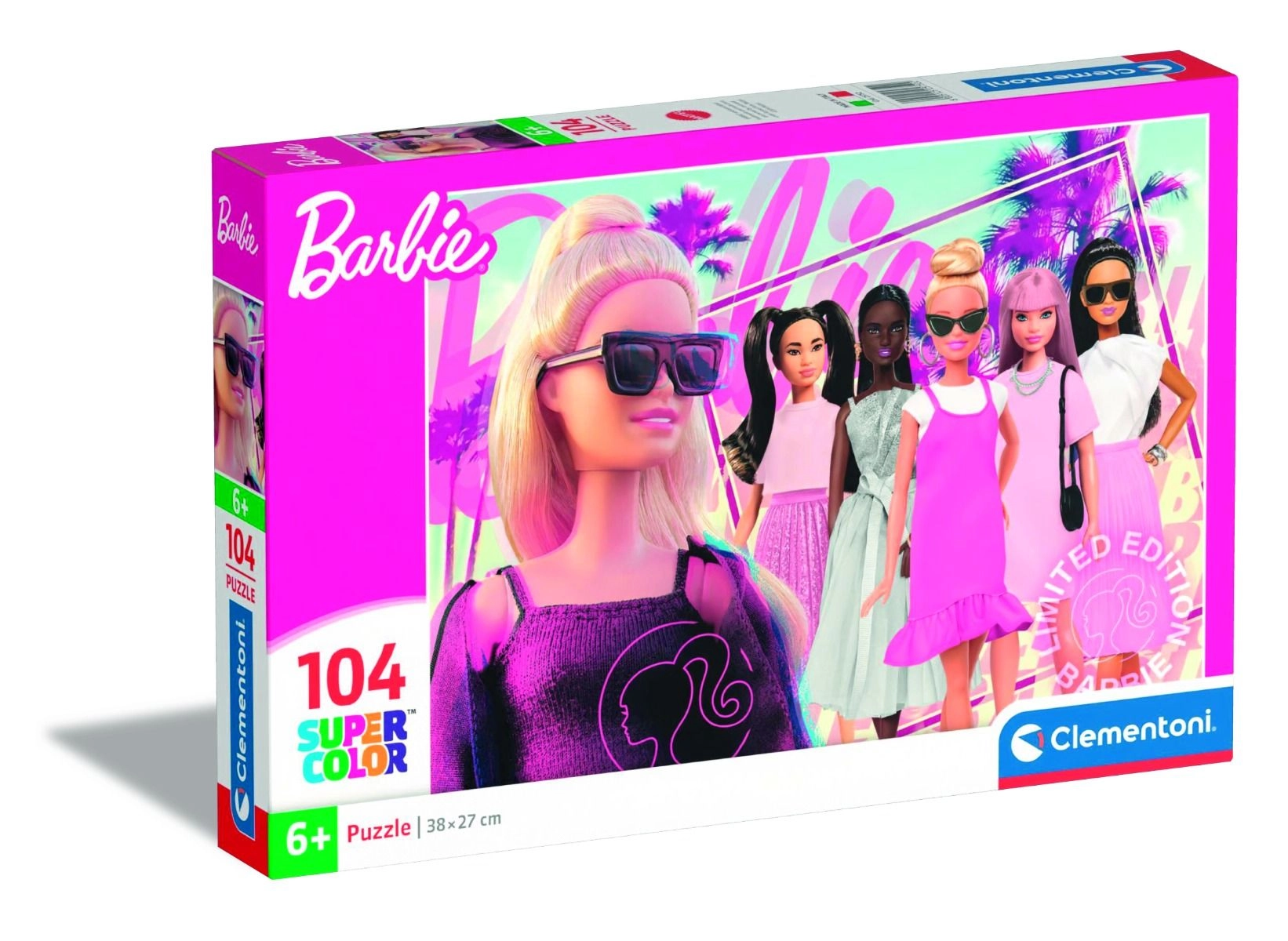 Clementoni Barbie Fashion Super Color Puzzle (527-25752) - 104 pcs