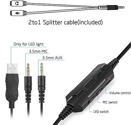 Gaming Headset Wired Headset