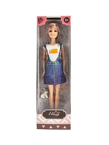 Style IV Doll - 11.5-Inch Plastic Blonde Blue Ages 3+