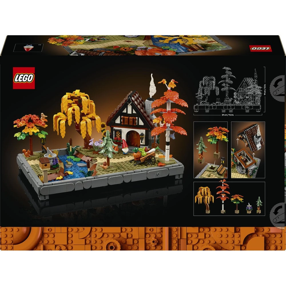 LEGO Icons Autumn Cottage Garden (11372)