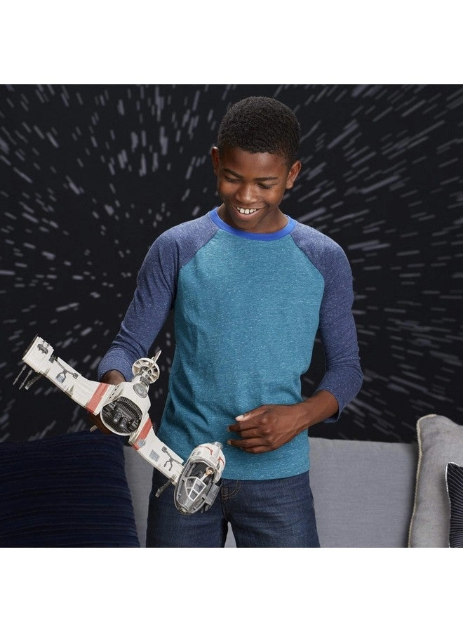 Force Resistance Ski Speeder + Captain Poe Dameron - STAR WARS