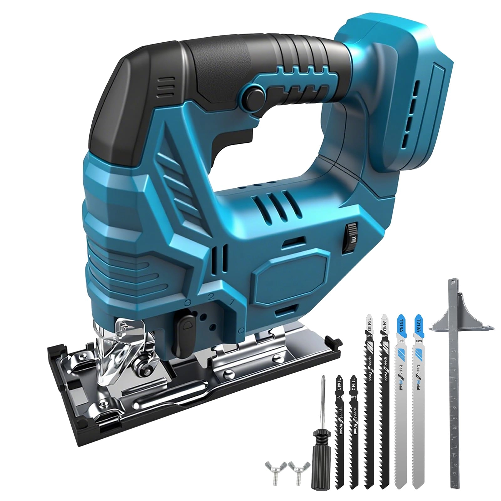 Cordless Electric Jigsaw - 500W