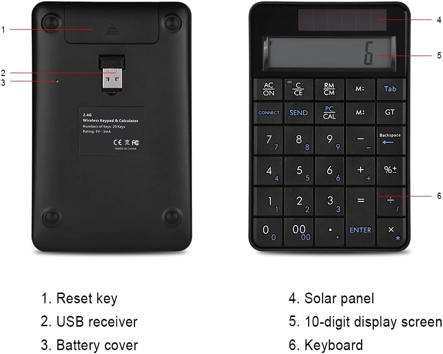2-in-1 Numeric Keypad Keyboard