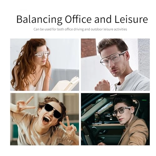 Smart Glasses - 5.4 Anti Blue Light AI Voice Helper