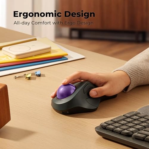 Trackball Mouse - Bluetooth USB