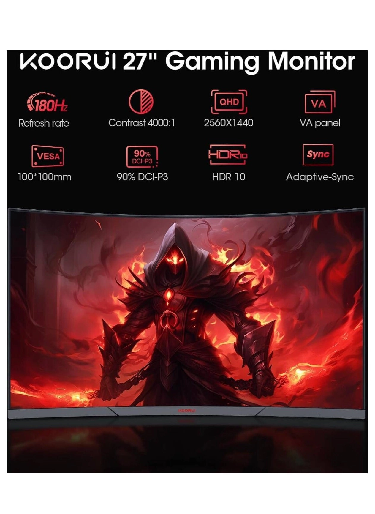 27E6QCA - 27 inch 2560 X 1440