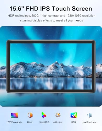 Touchscreen Monitor - MHKJ-156TP-C 15.6 inch 1920x1080 pixels