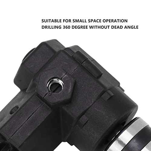 90 Degree Right Angle Drill Attachment - Adjustable Angle Steel