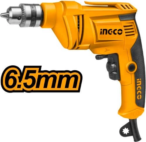 Corded Electric Drill - 450W 0-4300rpm 6.5mm