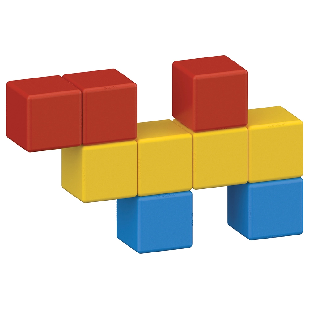 Magicube Math Building And Clips - 55 pcs