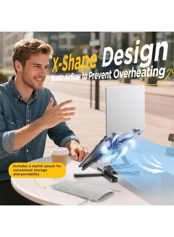 360° Rotating Laptop Stand - up to 16”