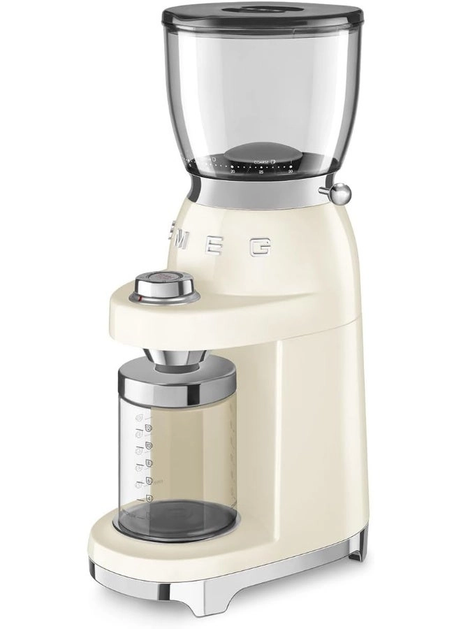 50’s Style Coffee Grinder - Cream 150 Watts