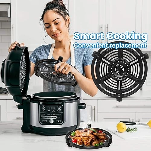 Air Fryer Grill Pan - stainless steel 1