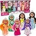 Belle of the Ball Princess Dolls - 6pc 5.5" Caucasian Ages 3+