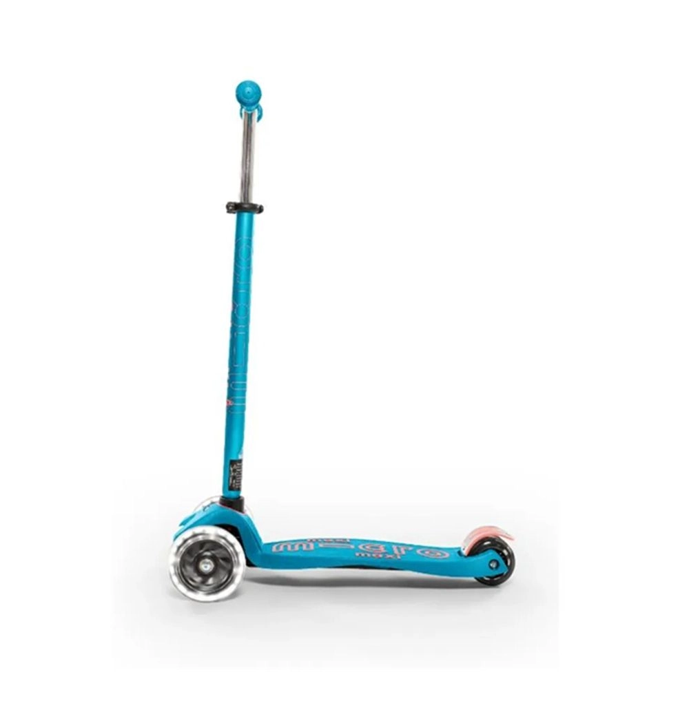 Maxi Deluxe 3-Wheel Kick Scooter – 120/80 mm LED