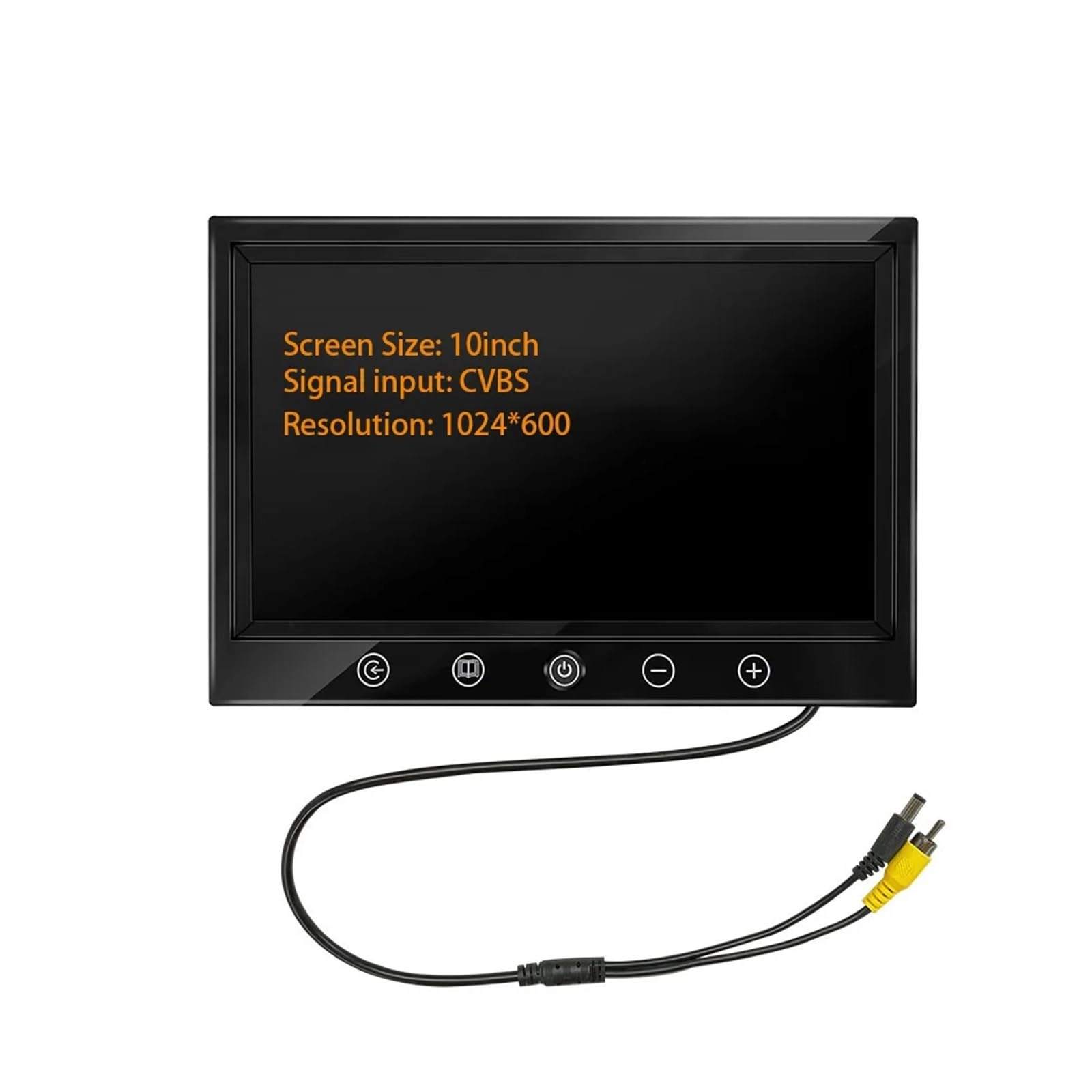 F007MD Monitor - 7/9/10 inch 1024(H)X600(V)