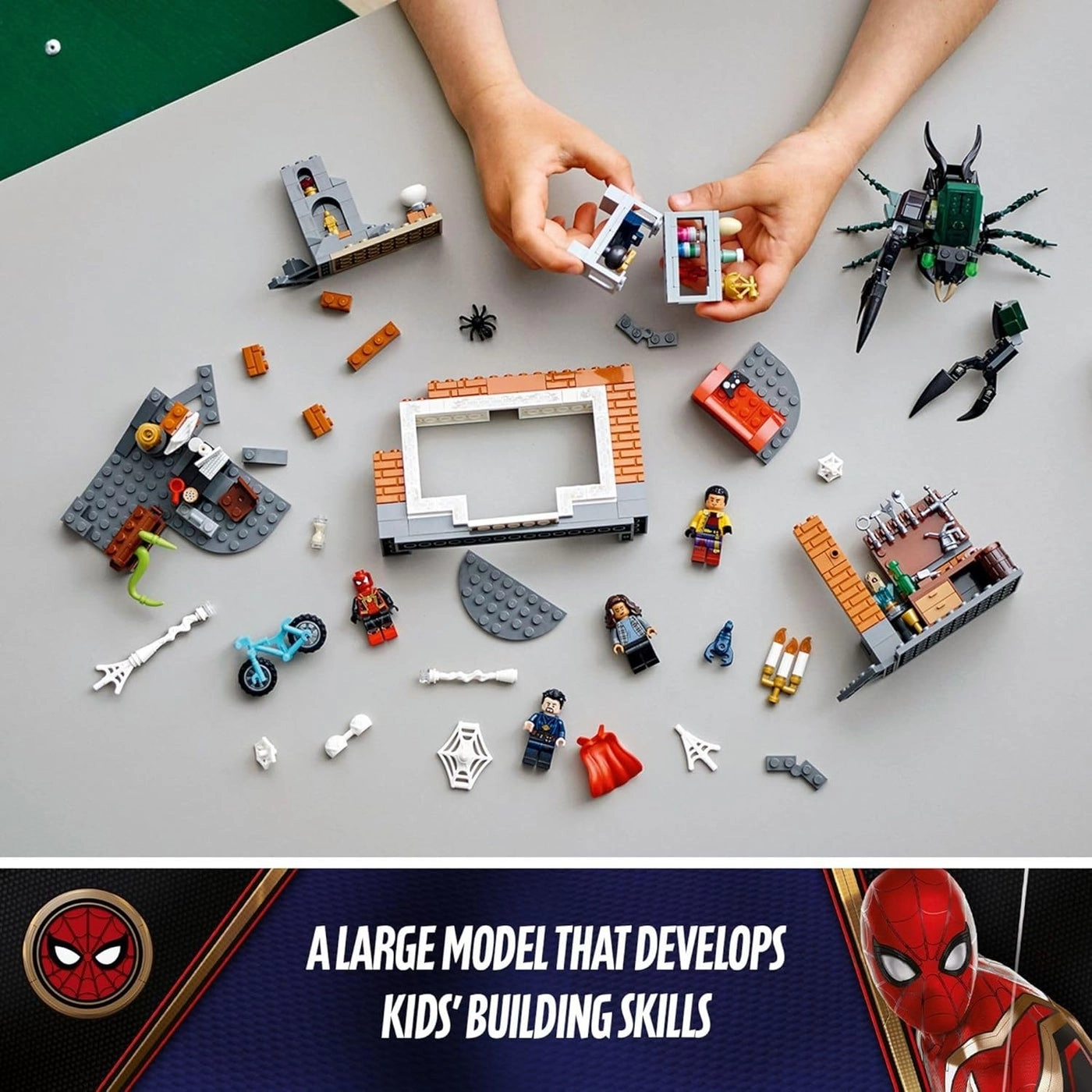 Marvel Spider-Man at the Sanctum Workshop (76185)