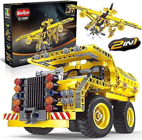 BAODLON STEM - 2-in-1 Truck Airplane