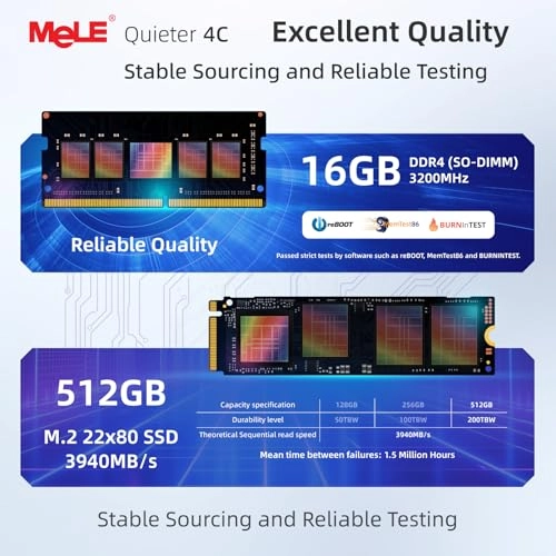 Quieter4C - N150 32GB 512GB