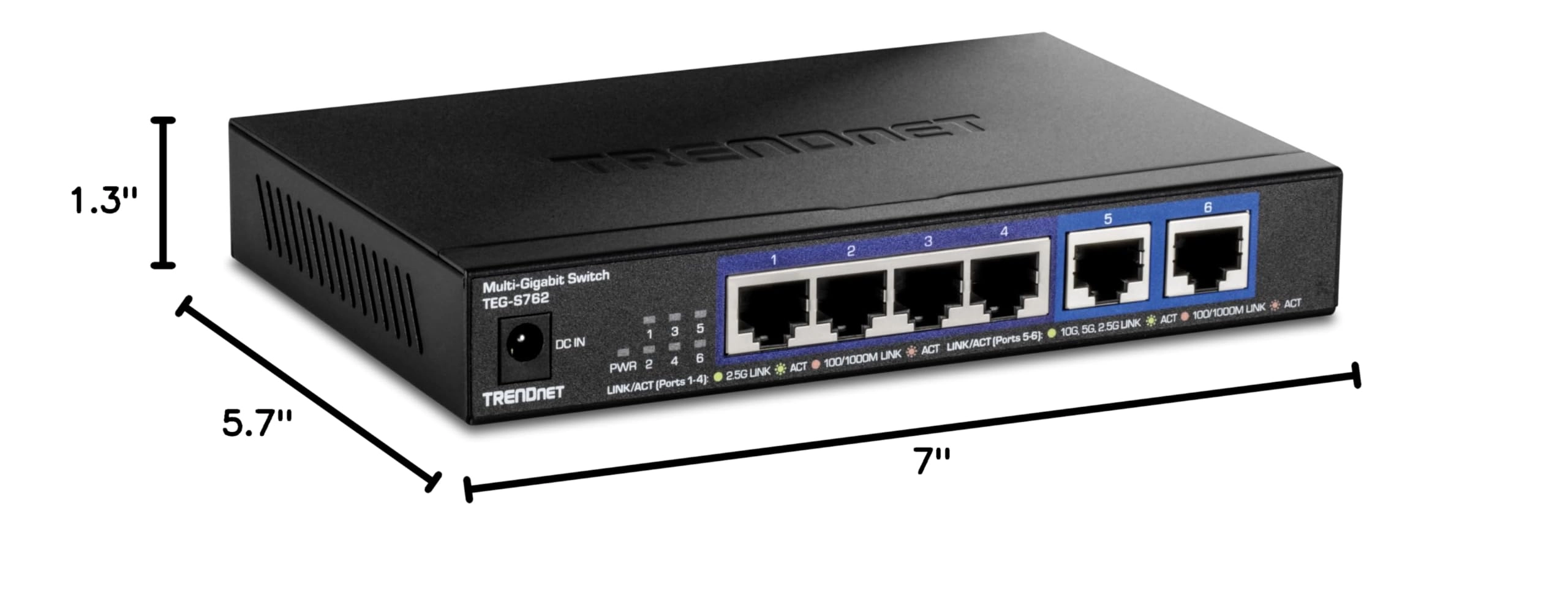 TEG-S762 6-Ports