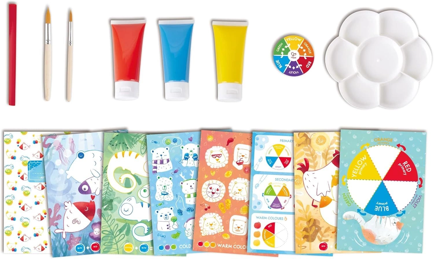 Art And Paint Activity Kit - Chalks and Stencils Art set