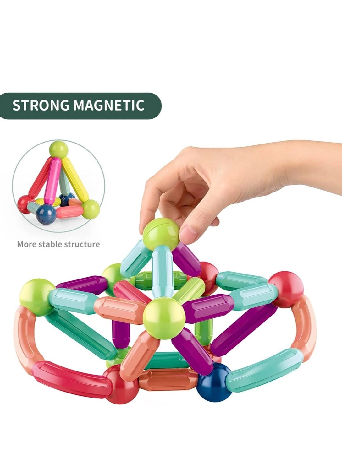 Magnetic Building Blocks - 42 pcs