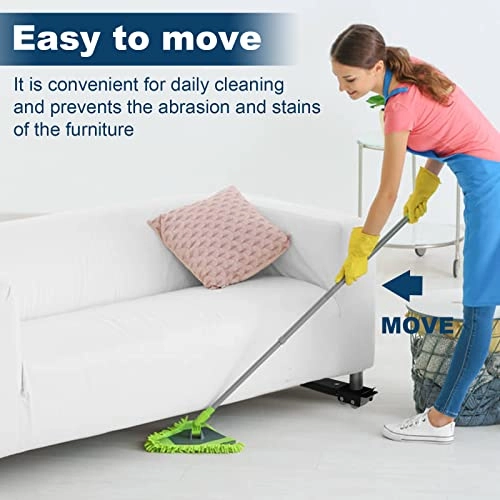 Extendable Appliance Rollers - 660 Pounds Black