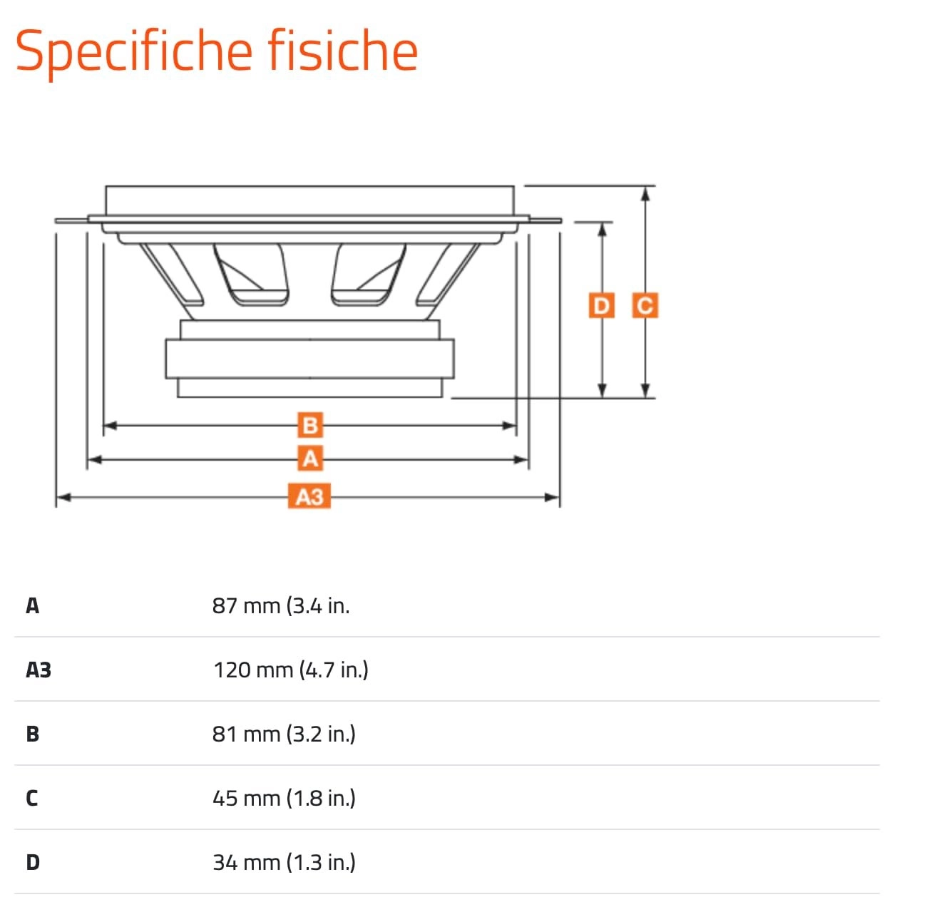 DCX-873 - 3.5" 2-Way Coaxial