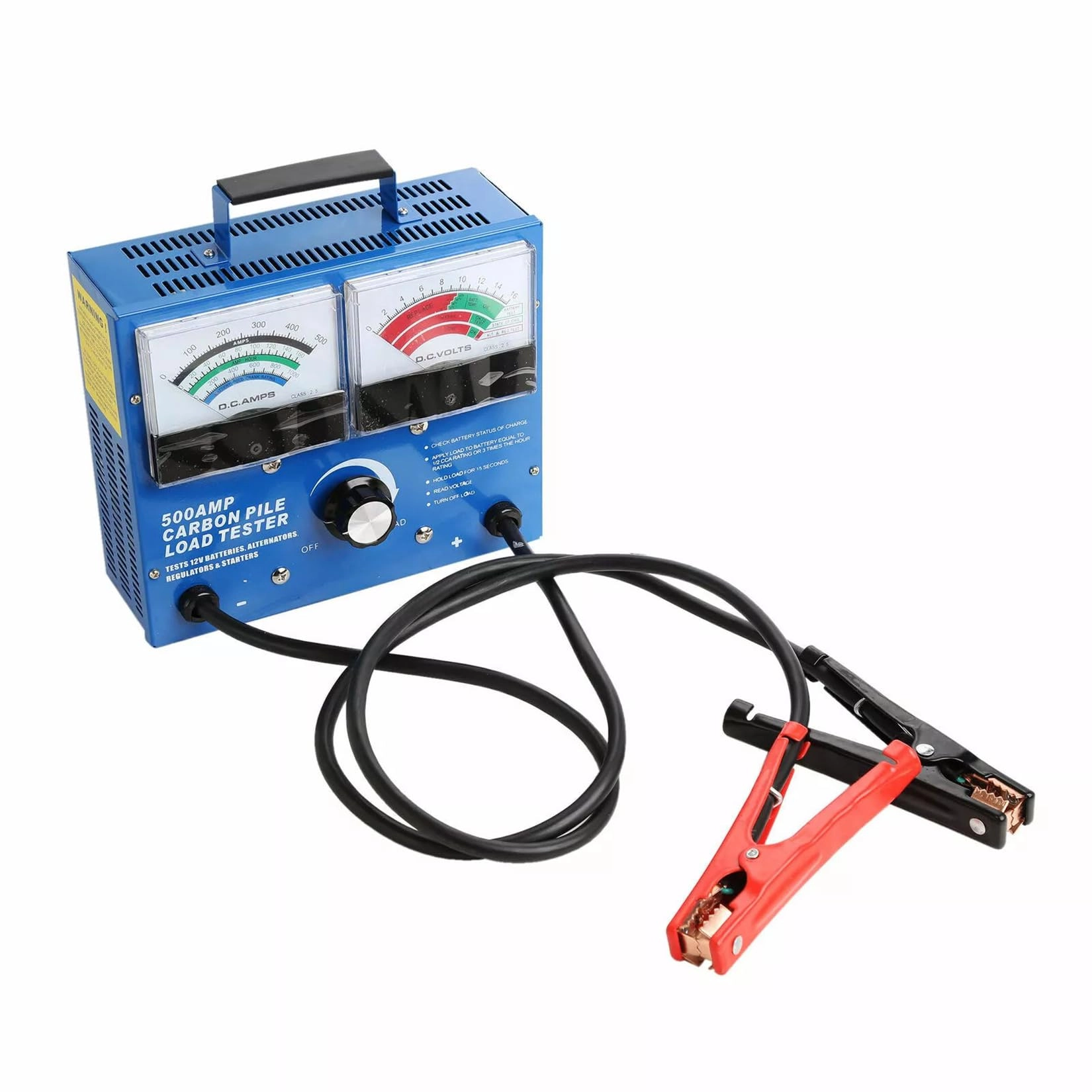 WINMAX TOOLS AUTOMOTIVE Carbon Pile Load Tester - 12 Volt