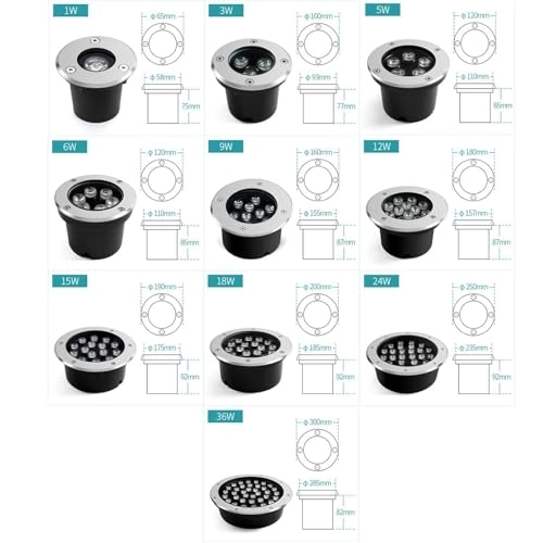 LED Ring Fountain Light