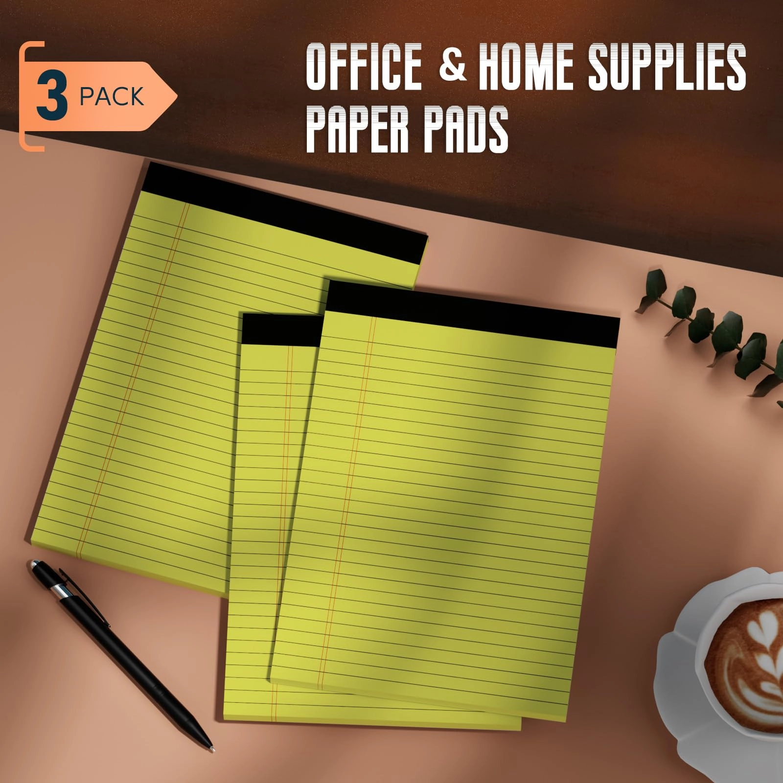 Legal Pad 8.5 x 11 Softcover - Lined 30 Sheets