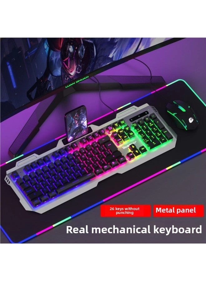 Mechanical Feel - Wired + E-sports Mouse