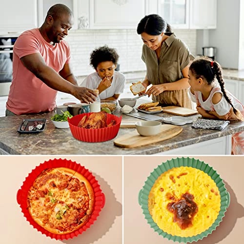 Air Fryer Silicone Pot - Silicone 2 pcs