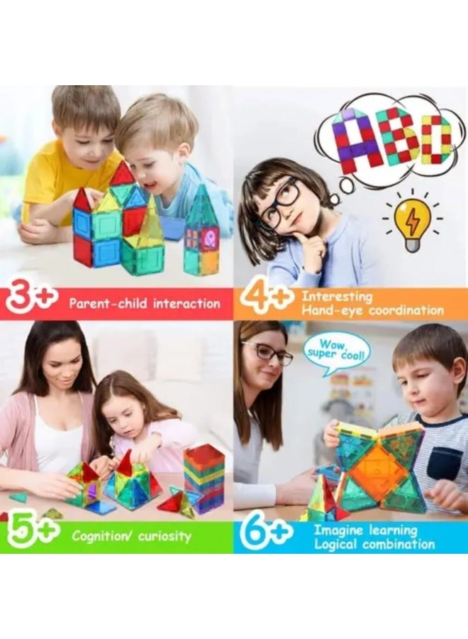Magnetic Building Blocks - 100pcs