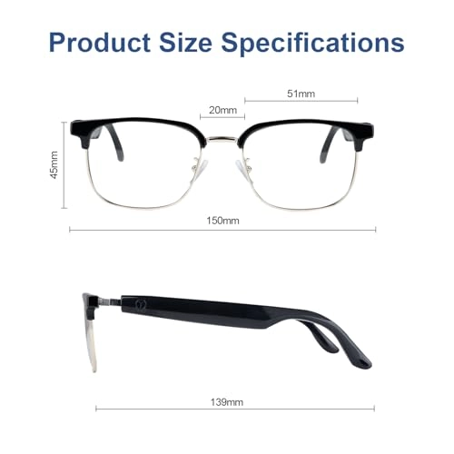 UF-04 - 160+ Languages Bluetooth 6.0 Photochromic Lenses