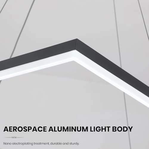 Modern LED Square Chandelier - Max 100cm