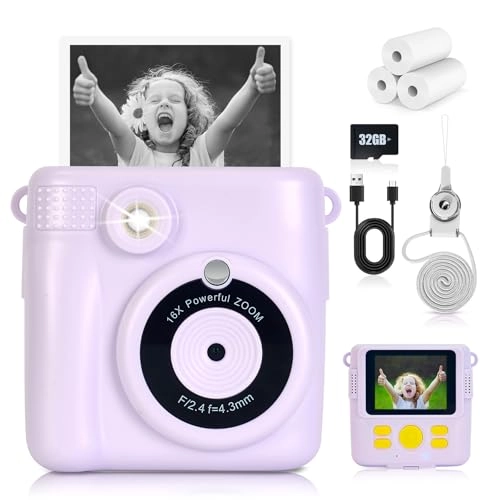 Hikkon Instant Print Camera - 24 Inch 32GB