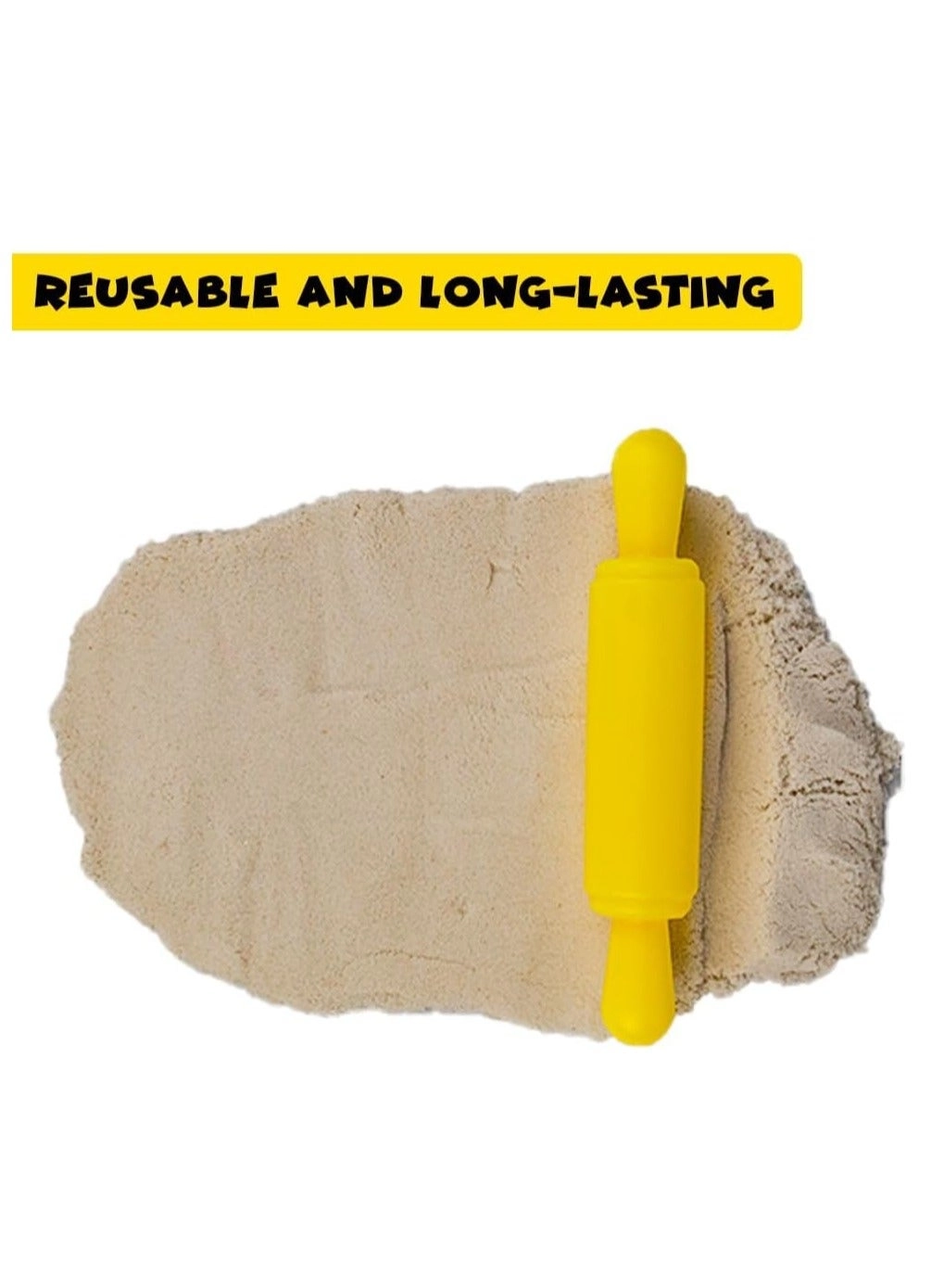 Magical Play Sand Kit - 908g Colorful Birthday Cake Mold