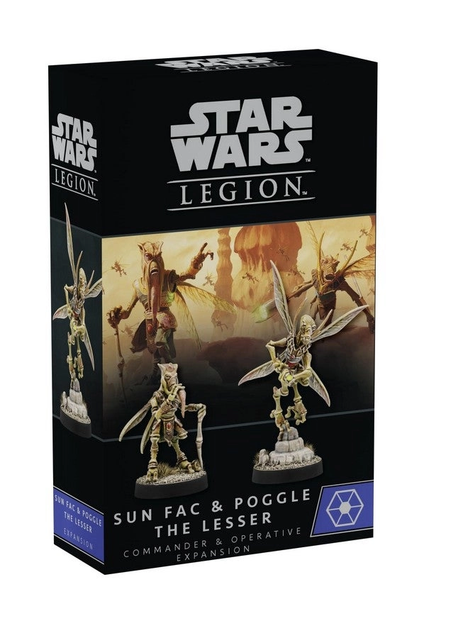 Star Wars: Legion: Sun Fac & Poogle The Lesser Operative & Commander Expansion - Tabletop Miniatures Strategy Game