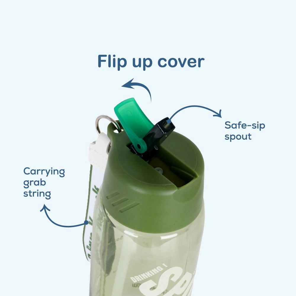 Water Bottle - Grab String - 800 ml