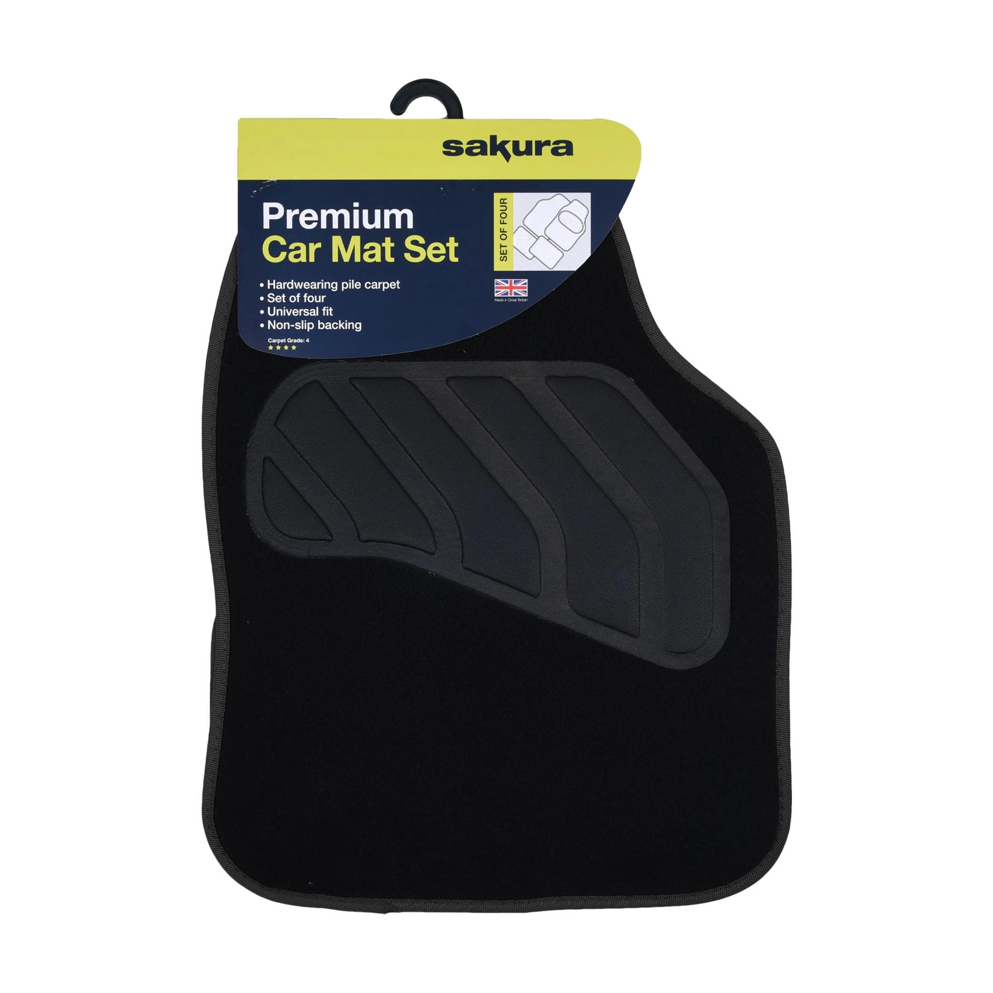 SS5470 - Full Set Of 4 Black Universal Fit