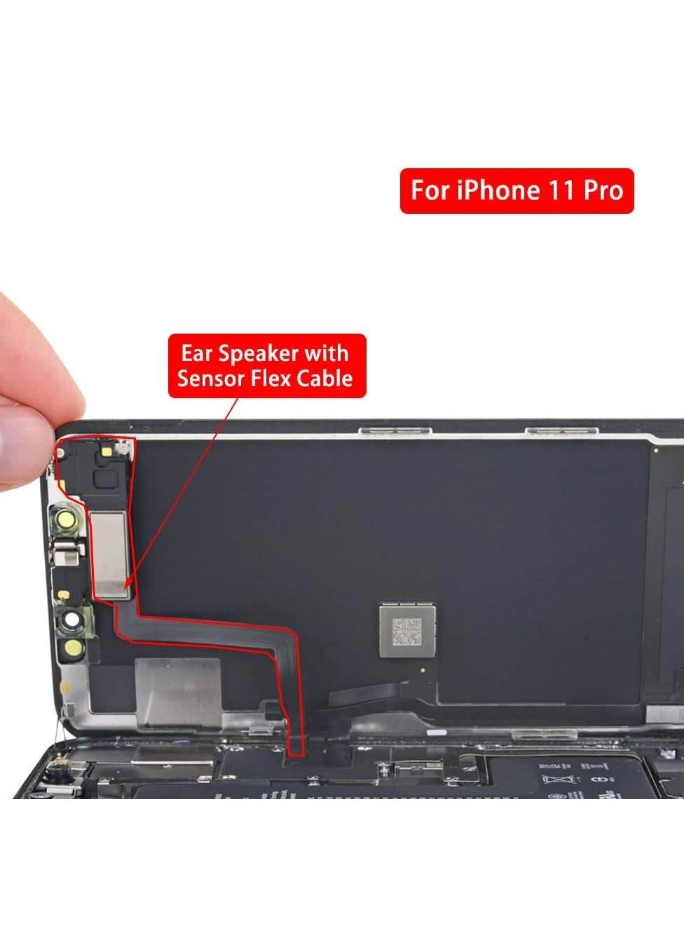 Ear Speaker Module and Face ID Sensor Proximity Light Flex Cable Assembly - iPhone 11 Pro