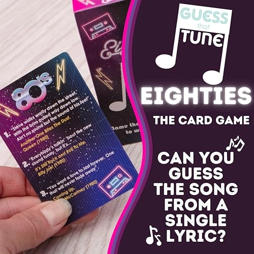 Eighties Guess That Tune - English 3 years and up