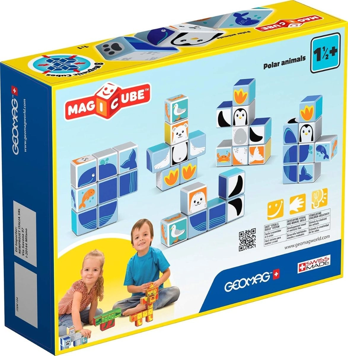 Printed Sea Animals Magicube - 18 Months 11 piece(s)