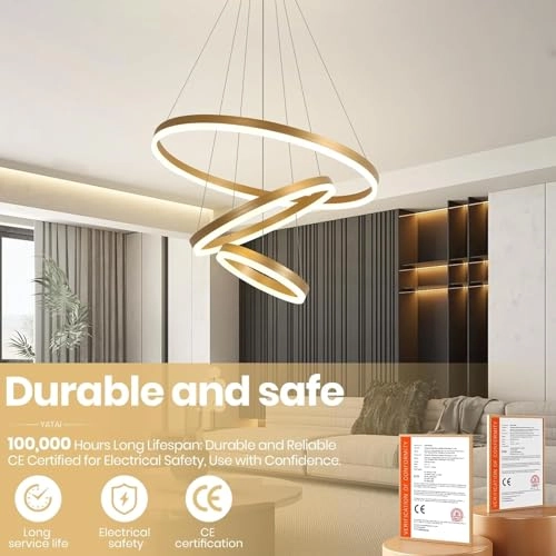 18224GD-2+4+6 - 3000K-6000K Dimmable