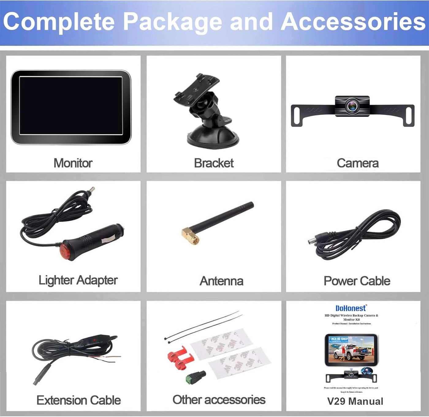 V29 - Night vision Wireless 1080P